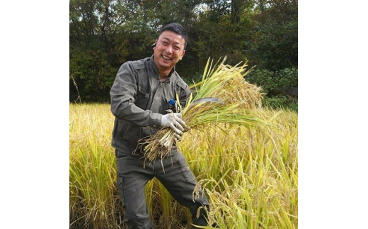 なんぶ達者米の生産者です。心を込めて栽培しています。