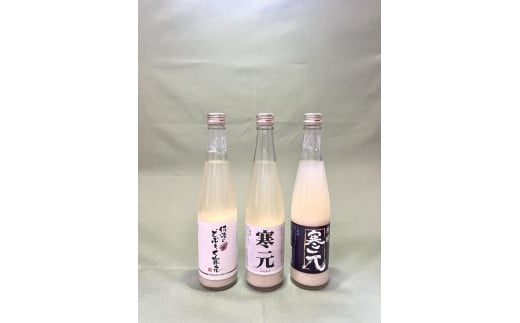 佐渡発酵　純米濁酒２種類・佐渡のどぶろくセット 830839 - 新潟県佐渡市