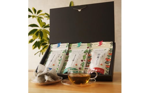 さどのめぐみっ茶ティーバッグ3種詰め合わせ 830845 - 新潟県佐渡市