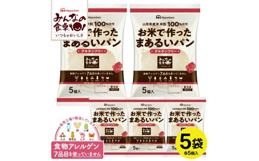 SC0359 東北日本ハム《みんなの食卓》 玄米ブランパン 計40個(4個