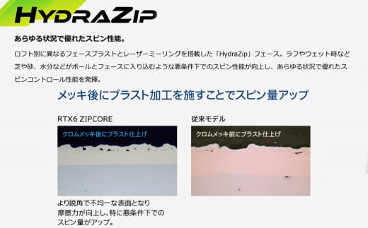 RTX 6 ZIPCORE ツアーサテン ウエッジ≪2023年モデル≫_AN-C703_(都