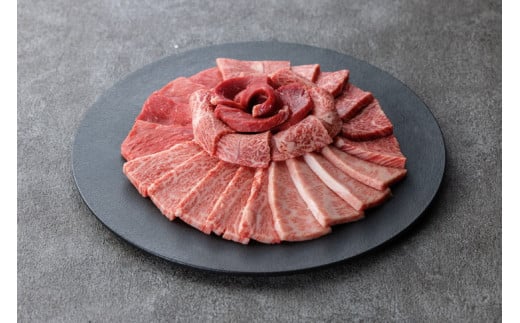 ４６．鳥取和牛　3種のカルビ焼肉セット　合計1.2kg