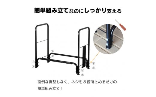 タイヤ収納ラック 軽自動車用 スロープ付き タイヤスタンド 燕三条製 [川口工器] 【025S028】 - 新潟県三条市｜ふるさとチョイス -  ふるさと納税サイト