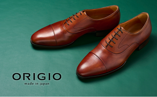 ORIGIO オリジオ 牛革ビジネスシューズ 紳士靴 ORG100（ブラウン）27.0