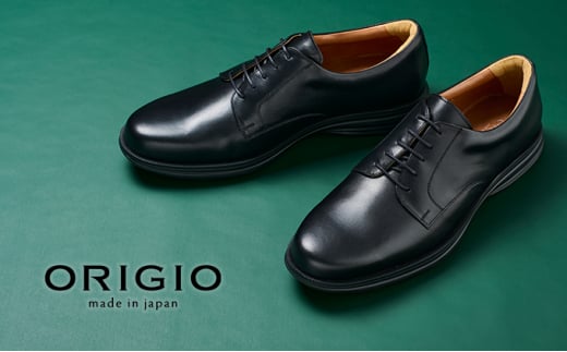 ORIGIO オリジオ 牛革ビジネスシューズ 紳士靴 ORG1001（ブラック）24.5cm【ファッション・靴・シューズ・革製品・革靴】 [№5990-5816]0631