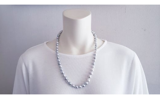 270-02】魅了する自分だけの真珠、バロックパールセミロングネックレス ...