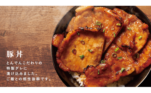 北海道富良野産豚肉使用　豚丼(10食入り)【44013】