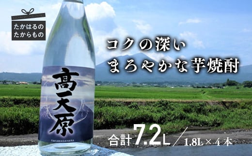 宮崎の芋焼酎「高天原(タカマガハラ)」1升瓶4本