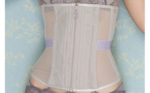 【君津市製】Enchanted corset シルフィード 色：スイートラベンダー S サイズ 日本製 コルセット - 千葉県君津市｜ふるさとチョイス  - ふるさと納税サイト