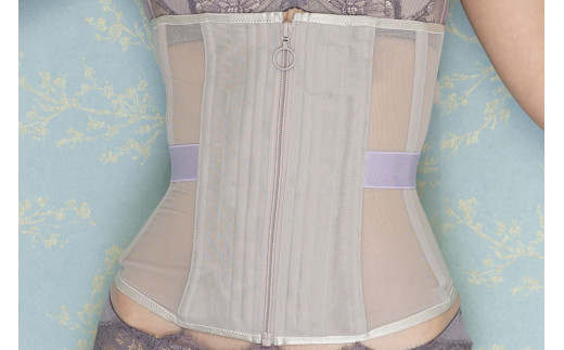 【君津市製】Enchanted corset シルフィード 色：スイートラベンダー XXS サイズ 日本製 コルセット|Pinup Closet,  TEL：03-6804-2915