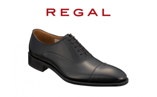 REGAL リーガル ストレートチップ ブラック 25.5 - ドレス/ビジネス
