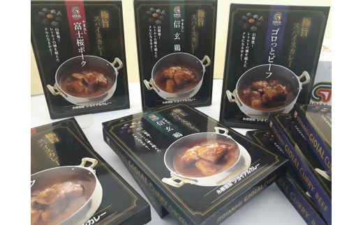 ジョイアルカレー3種10箱 ギフトセット（ビーフ・富士桜ポーク・信玄鶏）