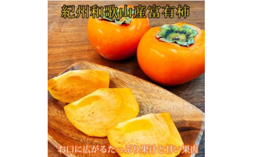 【2024年発送分予約】和歌山秋の味覚 富有柿 約2kg 化粧箱入