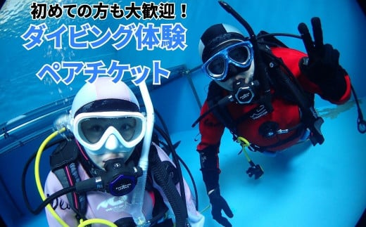 ペアでダイビング体験 3時間 2名様 ダイビング専用プール 869982 - 千葉県白井市