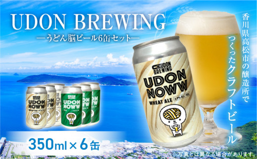 UDON BREWING うどん脳ビール6缶セット 885983 - 香川県高松市