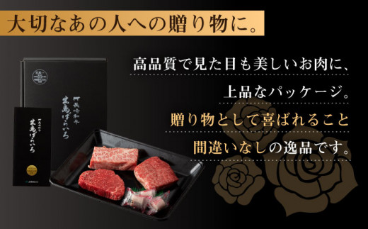 【日本一の和牛】【A4ランク以上】長崎和牛 出島ばらいろ ステーキ 3種盛り 各100g×3枚＜合同会社肉のマルシン＞ [LEH008]