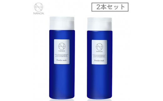 洗顔料 （ナノア）ＮＡＮＯＡ 皮膚科医 が 大注目の 酵素洗顔 パウダー × 80g 2本セット