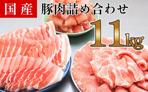 国産　豚肉　詰め合わせセット(計約11kg) 878496 - 高知県高知市