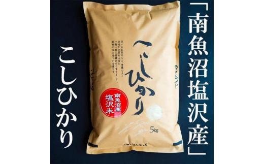 定期便 新米 令和５年産 南魚沼塩沢地区「大沢産コシヒカリ」特A米 5kg