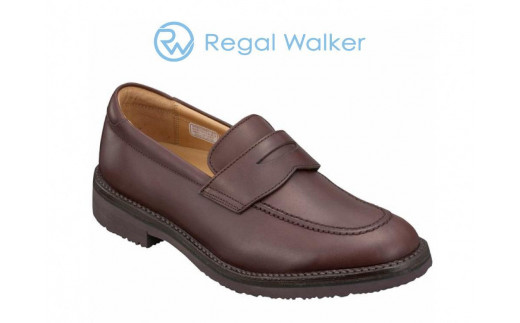 リーガルウォーカー Regal Walker [2週間程度で発送] 革靴 紳士ビジネスシューズ ローファー ダークブラウン 146W(24.0cm〜27.0cm)※サイズお選びください[奥州市産モデル] メンズ 靴