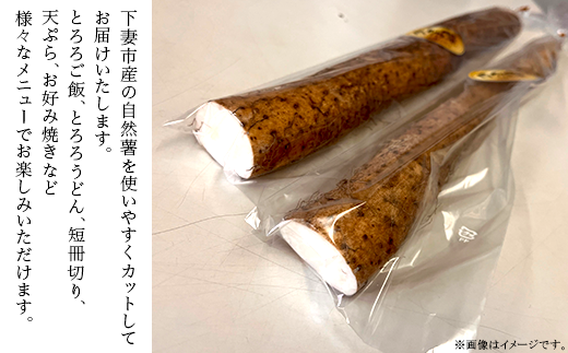 12-28自然薯1.5kg(カット済)【2023年12月～2024年3月ごろ発送予定】