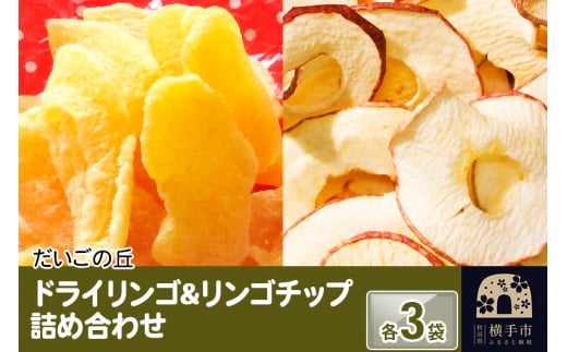 ドライリンゴ、りんごチップス詰め合わせ 1022912 - 秋田県横手市