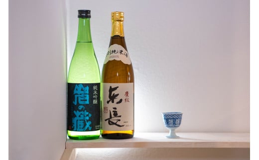 1回目
岩の蔵　純米吟醸（天山酒造）
慶紋東長　特別純米（瀬頭酒造）