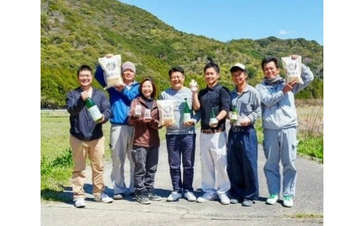 米屋×酒屋 熊野の美味しいお米を使ったお酒をつくりたいという思いが交わり、熊野米でお酒を作るプロジェクトが始まりました。