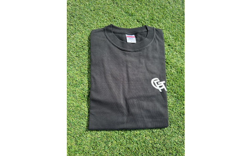FC徳島 オリジナルロゴTシャツ(長袖)ブラックXLサイズ
