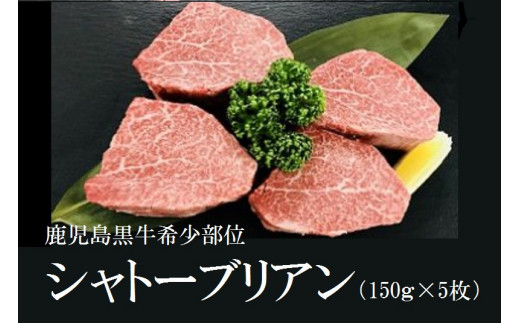 506-1 鹿児島県産黒毛和牛シャトーブリアン4～5枚入（560g） - 鹿児島