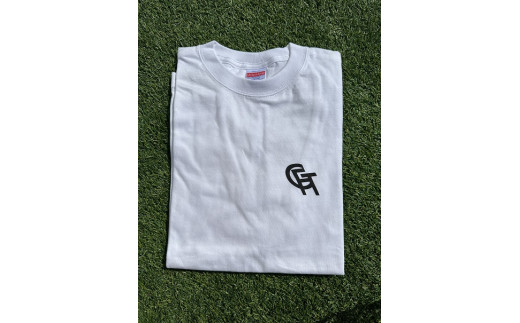 FC徳島 オリジナルロゴTシャツ(半袖)ホワイトXLサイズ