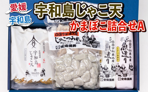 じゃこ天 かまぼこ 詰め合わせ A セット じゃこ天 5枚 つみれ 2袋 蒲鉾 2本 安岡蒲鉾店 はらんぼ すり身 練り物 冷蔵 惣菜 フライ おでん  具 出汁 だし 小分け 郷土料理 酒 おつまみ 肴 魚肉加工品 特産品 国産 愛媛 宇和島 C010-020001