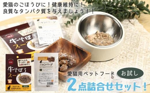 愛猫のごほうびに！　猫用ペットフード　お徳用セット！2点詰め合わせセット 897569 - 愛知県名古屋市