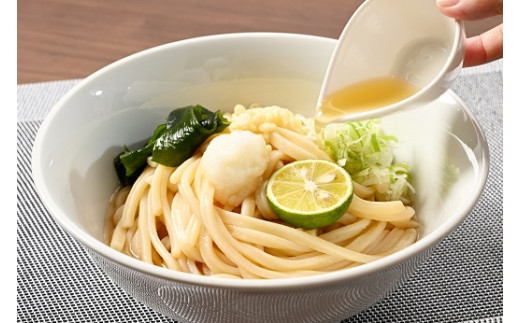 №5852-0698]徳島ぶっかけすだちうどん(生) ※1箱(2人前入り) - 徳島県佐