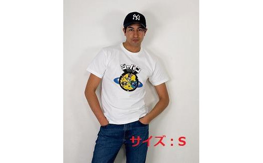 伊賀市 マンホールTシャツ 白【Sサイズ】 910256 - 三重県伊賀市