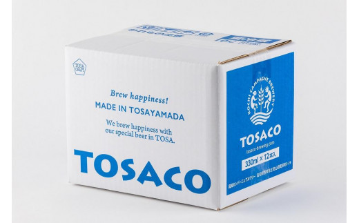 【12回定期便】高知のクラフトビール「TOSACO12本セット」