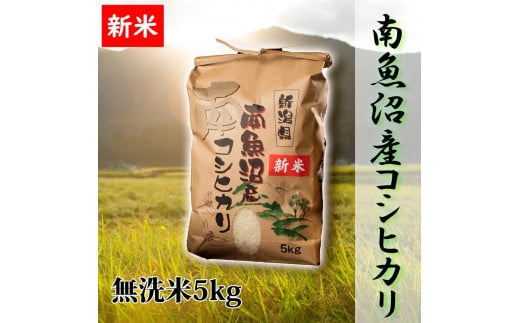 【予約】【令和6年産 新米】【高級】南魚沼産こしひかり5kg（無洗米）新潟県 特A地区の美味しいお米。