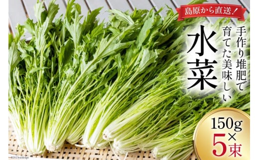 【BH015】水菜 150g×5束
