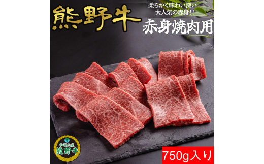 K397　熊野牛赤身焼肉用750ｇ 927119 - 和歌山県和歌山県庁