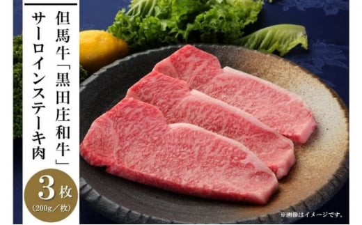但馬牛「黒田庄和牛」サーロインステーキ肉（200g×3枚） 931924 - 兵庫県兵庫県庁