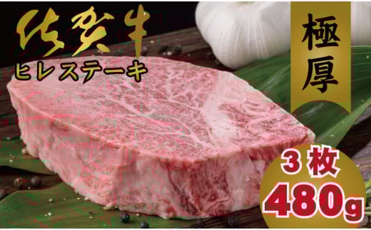 佐賀牛ヒレステーキ（480g）