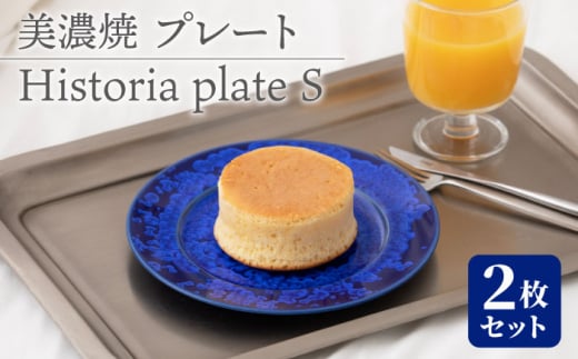 【美濃焼】 プレートS 2枚セット Historia plate S pair set   器 食器 うつわ 多治見市/柴田商店 [TAL063]