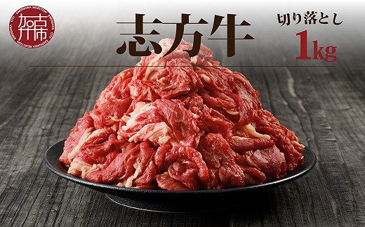 ★選べる配送月★【3月発送】志方牛切り落とし(1kg)《 志方牛 おすすめ ブランド こま切れ 大容量 牛肉 切り落とし 冷凍 国産 送料無料 肉 お取り寄せ 焼肉 プレゼント 》【2401A00203-03】