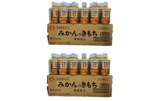 みかんのきもち　280ｍｌ×24本×2ケース（A0103-A08）