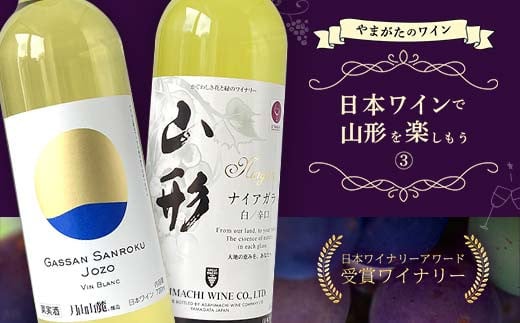 やまがたのワイン 『日本ワインで山形を楽しもう≪3≫』 F2Y-3504 951369 - 山形県山形県庁