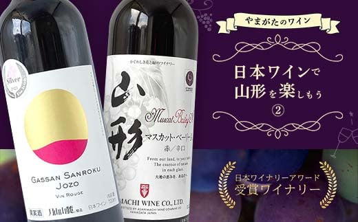 やまがたのワイン 『日本ワインで山形を楽しもう≪2≫』 F2Y-3503 951368 - 山形県山形県庁