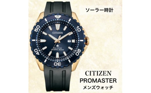 シチズンの腕時計 メンズ プロマスター ソーラー時計 BN0196-01L