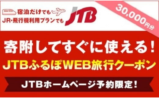 【名古屋市】JTBふるぽWEB旅行クーポン（30,000円分）