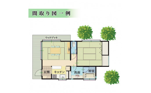 間取り図の一例