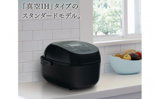 9月末掲載終了TOSHIBA 炊飯器ブラックRC-10VSR-K 圧力IH 5合